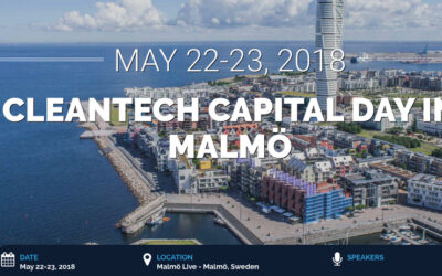 Nanomakers participera à Cleantech Capital Day à Molmö (Suède) le 22-23 mai 2018