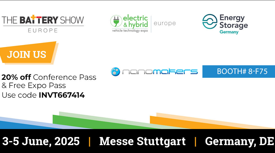 Exposant au Battery Show Europe à Stuttgart