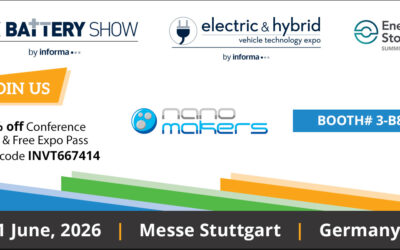 Exposant au Battery Show Europe 2026 à Stuttgart